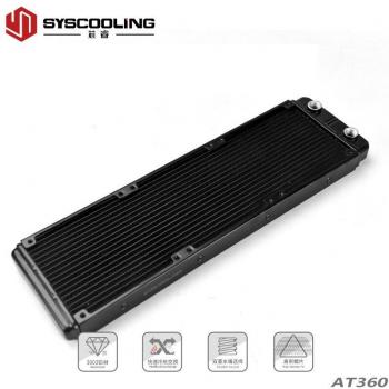 Syscooling AT360 27mm Thick G1/4 Thread Radiator