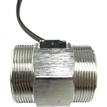 Tragbarer Digitaler Durchflussmesser US211M Lite mit Turbinen-Sensor für Wasser, BSPP G2, SUS304, 10-200 LPM