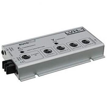 LVH‑1 EuroLite S‑Vidéo Splitter Métallique
