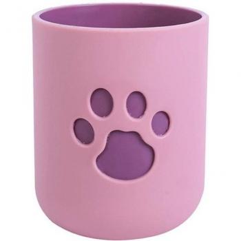 Vaso de cepillo de dientes garra de gato
