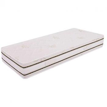 Miasuite - Materasso Multionda Singolo 80x200, alto 25 cm - Memory, Gel Relaxa, Sfoderabile, Rivestimento Aloe Vera Piuma