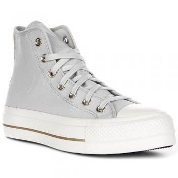 Converse Zapatillas Casual Mujer Chuck Taylor All Star Lift Platform Gris