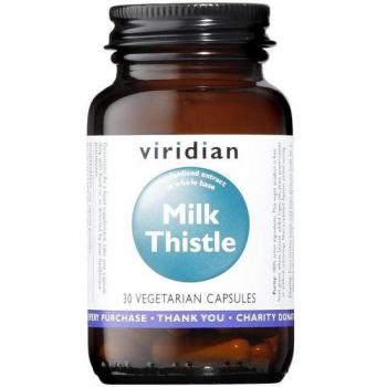 Viridian Milk Thistle Extract Veg Capsules