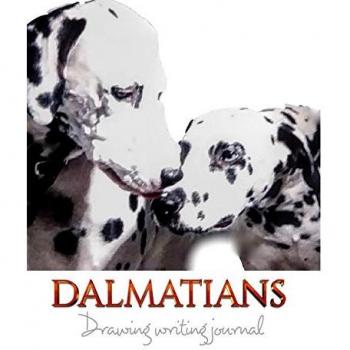 Dalmatians Drawing Writing Journal mega 474 pages