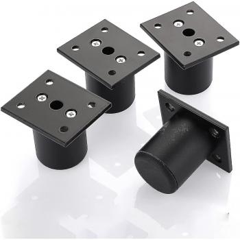 Elevadores de Muebles 4 Pcs - Patas de Aluminio 50 mm