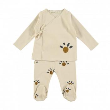 Conjunto BabyClic Jubón-Polaina para Bebés 0 Meses Sunshine