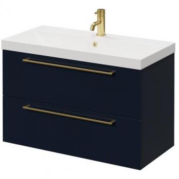 Napoli 800 mm Slim‑Edge Basin Vanity with Dual Drawers