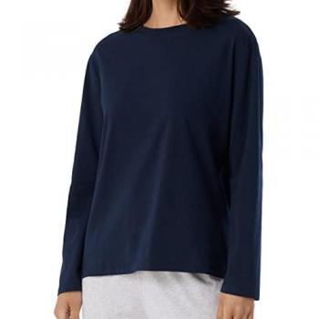 Camisa nocturna SCHIESSER tono azul profundo