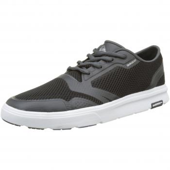 Quiksilver Amphibian Plus, Baskets Basses Homme, Black/Grey/White