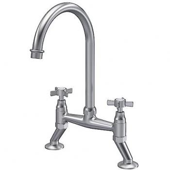 Eastlake Classic Brushed Nickel Kitchen Sink Tap