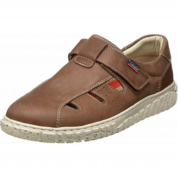 Callaghan modelo 18505 Sandalia Tapada para Hombre en Piel Natural con Velcro
