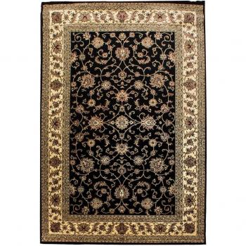Tapis Bisko 300x400 Noir Motifs Orientaux