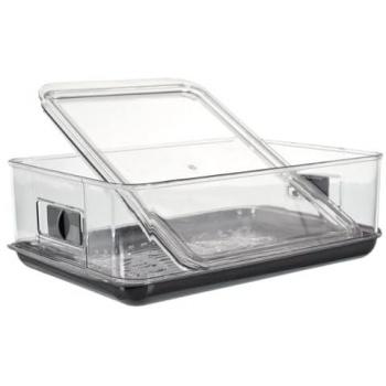 Boîte de conservation - fruits et légumes - 3,5 L - Transparent