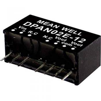 Mean Well DPAN02C-12 Modulo convertitore dc / dc 83 mA 2 w