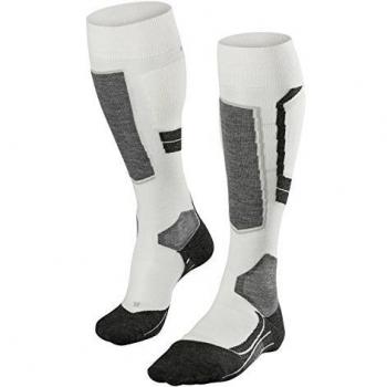 Falke SK4 Wool Ski Socks Off-White UK Size 2.5-3.5