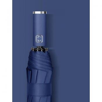 Luxury 10K Solid Color Automatic Folding Umbrella
