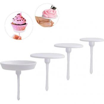 Stainless Steel Cake Decorating Piping Nails - 4pcs Set