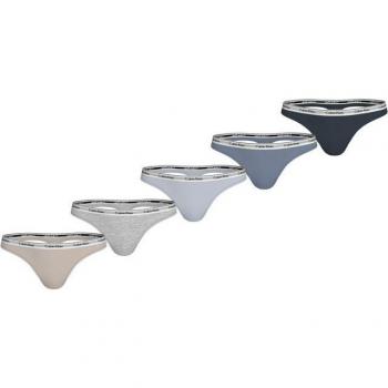 Strings Calvin Klein Jeans THONG X5 Multicolore Femme
