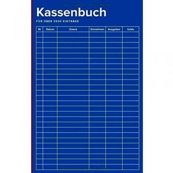 Kassenbuch: für Vereine, Selbstständige, Gastronomen und als Haushaltsbuch