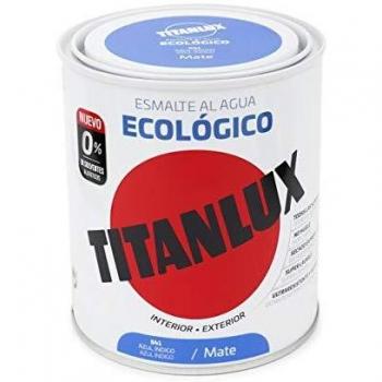 Esmalte Ecológico Titanlux Mate 750ml Azul Intenso