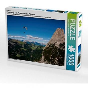 Puzzle mit dem Motiv: Paragliding - Die Faszination des Fliegens (Kalendo, 1000 Teile, 64 x 48 cm, Foto-Puzzle)
