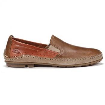Fluchos de Cuero Dorian Slip-On Marrón