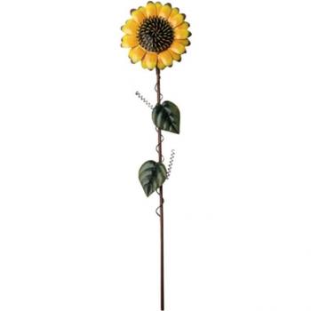 Décor Jardin Tournesol Métallique