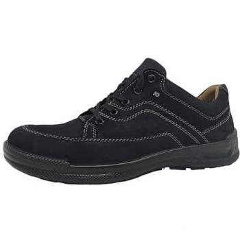 Jomos Herren-Schnürschuh 12 – Lose Einlagen möglich, schwarz, ideal für Alltag