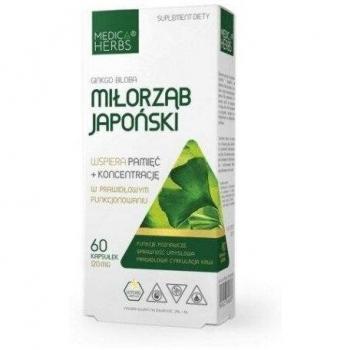 Mniszek Lekarski Medica Herbs - Ziołowe Wsparcie dla Zdrowia, 625mg, 60 kapsułek