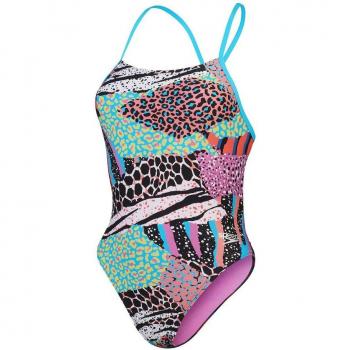 Speedo One Piece Tie-Back Donna Tutto Colore