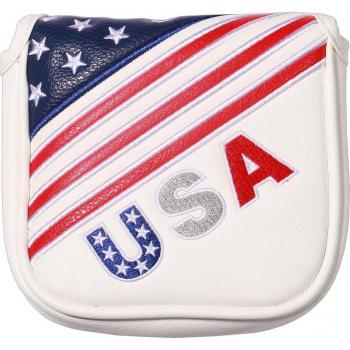 Funda para Putter de Golf, Cierre Magnético, Calavera de PU, Impermeable