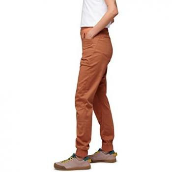 Pantalón largo Notion SP marrón anaranjado mujer - S Black Diamond