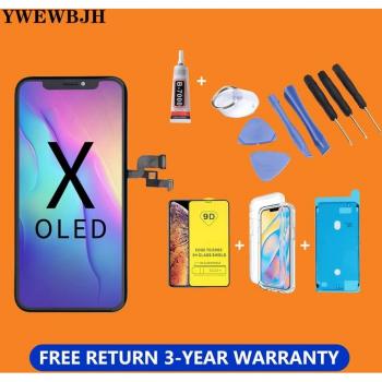 High‑Grade TFT AMOLED Digitizer Replacement Set for iPhone X/XS/XR/Max – OEM LCD Display Touch Panel with Open Tools