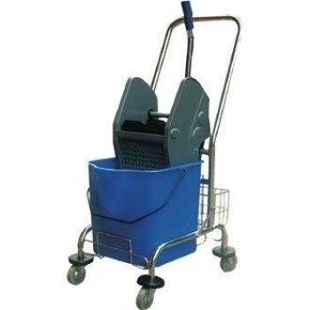 Heavy Duty Mop Wringer with Stainless Steel Trolley