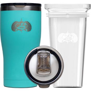 Toadfish White Non-Tipping 20 oz Tumbler