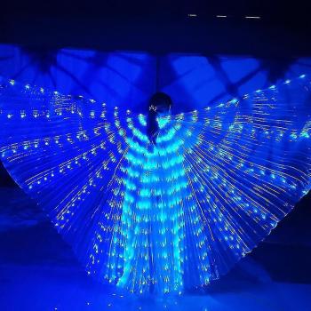 Disfraz Angelical con Alas Luminiscentes