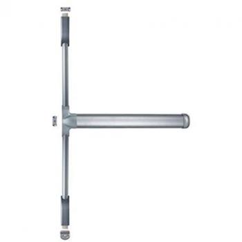 Serrure antipanique push bar – 3 points réversible, Blanc