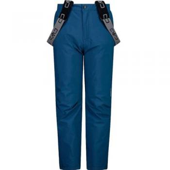Pantalon long CMP Salopette Twill Ski bleu éclair enfant - 4