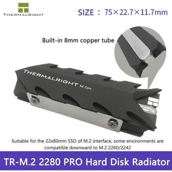 Dissipateur thermique M.2 2280 en aluminium