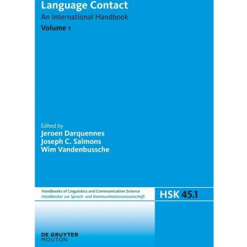Language Contact. Volume 1