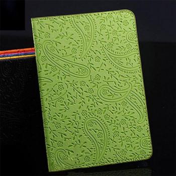 Lavender Print PU Leather Passport Cover