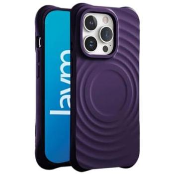 Funda Ultra Suave de Microfibra y Silicona Violeta – iPhone 15