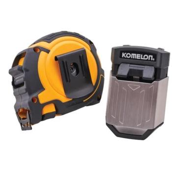Komelon Contractors Tape Measure 8 m / 26 ft – Metric & Imperial, Belt Clip Included