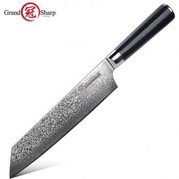 Cuchillo nakiri de acero damasco VG10