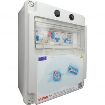 Panel de Gestión Piscina Bomba 2CV con Contactor y Alimentación 150W