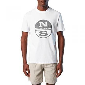 North Sails Camiseta de hombre estampado gráfico reflectante