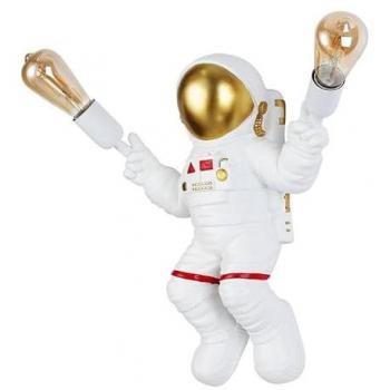 Kinder-Wandleuchte 'ellen' im Astronauten-Design - 2 x E27
