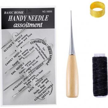 KAOBUY Leather Sewing Needles and Stitching Awl Set