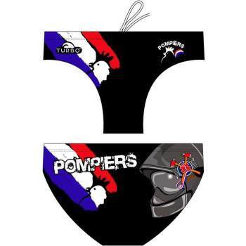 Shorts de waterpolo Turbo Pompiers France XL