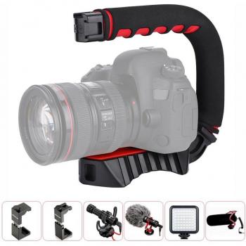 Ulanzi U-Griff Handheld Steadicam für iPhone 11, GoPro 7/6/5, Canon und Sony